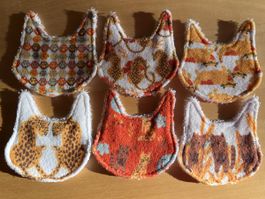 Lot de 6 lingettes démaquillantes « chat »
